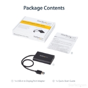 Picture of StarTech.com USB 3.0 to Dual DisplayPort Adapter - 4K 60Hz