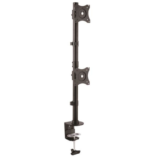 Picture of StarTech.com Desk-Mount Dual Monitor Mount - Vertical - Steel