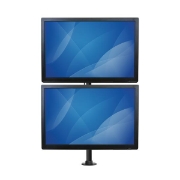 Picture of StarTech.com Desk-Mount Dual Monitor Mount - Vertical - Steel
