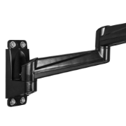 Picture of StarTech.com Wall Mount Dual Monitor Arm – Articulating Ergonomic VESA Wall Mount for 2x 24" Displays – Synchronized Adjustable Crossbar – Tilt/Swivel/Rotate- Double Screen Mount Bracket
