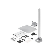Picture of StarTech.com Single Monitor Stand - Adjustable - Steel - Silver