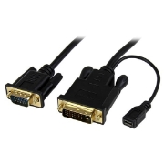 Picture of StarTech.com 6 ft DVI to VGA Active Converter Cable – DVI-D to VGA Adapter – 1920x1200