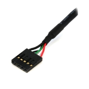 Picture of StarTech.com 18in Internal 5 pin USB IDC Motherboard Header Cable – F/F