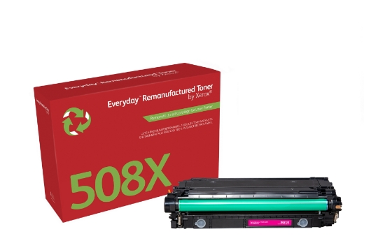 Picture of Everyday ™ Magenta Remanufactured Toner by Xerox compatible with HP 508X (CF363X), High capacity