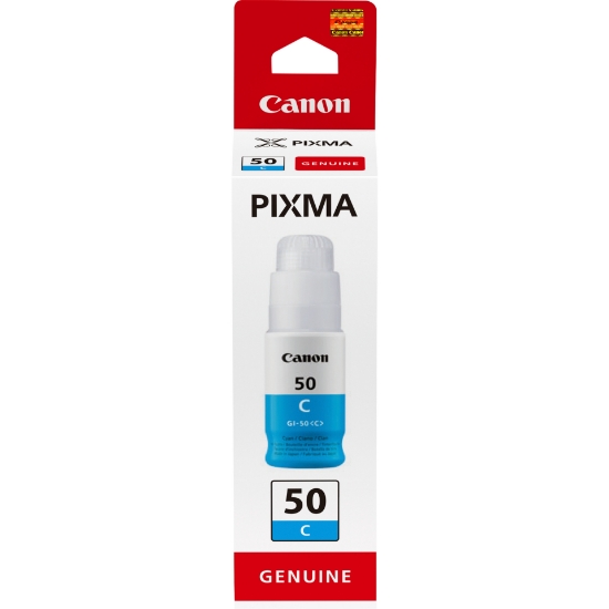 Picture of Canon GI-50 C, High Yield, Ink Bottle, Cyan