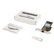 Picture of StarTech.com 1-Port 40G QSFP+ Network Card - Intel XL710 Open QSFP+ Converged Adapter - PCIe 40 Gigabit Ethernet Server NIC - 40GbE Fiber Optic LAN Card - Dell PowerEdge HPE ProLiant