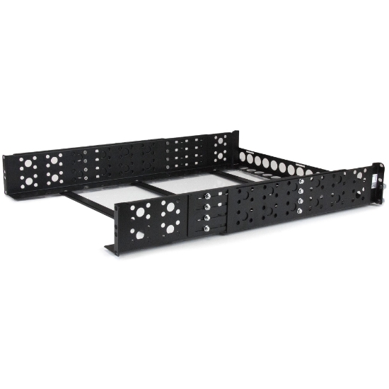 Picture of StarTech.com 2U Fixed 19" Adjustable Depth Universal Server Rack Rails