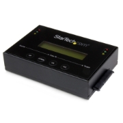 Picture of StarTech.com 1:1 Standalone Hard Drive Duplicator with Disk Image Manager For Backup and Restore, Store Several Disk Images on one 2.5/3.5" SATA Drive, HDD/SSD Cloner, No PC Required