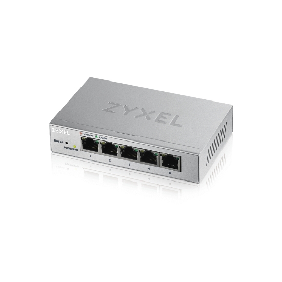 Picture of Zyxel GS1200-5 Managed Gigabit Ethernet (10/100/1000) Silver