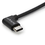 Picture of StarTech.com Right-Angle USB-C Cable - M/M - 1 m (3 ft.) - USB 2.0