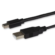 Picture of StarTech.com Mini DisplayPort to Dual-Link DVI Adapter - USB Powered - Black