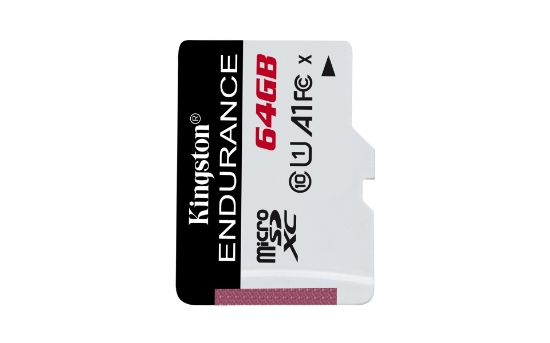 Picture of Kingston Technology High Endurance 64 GB MicroSD UHS-I Class 10