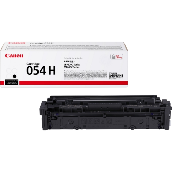 Picture of Canon 054 H High Yield Toner Cartridge, Black