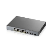 Picture of Zyxel GS1350-18HP-EU0101F network switch Managed L2 Gigabit Ethernet (10/100/1000) Power over Ethernet (PoE) Grey
