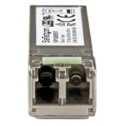 Picture of StarTech.com MSA Compliant SFP+ Transceiver Module - 10GBASE-SR~MSA Uncoded SFP+ Module - 10GBASE-SR - 10GbE Multi Mode Fiber (MMF) Optic Transceiver - 10GE Gigabit Ethernet SFP+ - LC 300m - 850nm - DDM