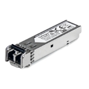 Picture of StarTech.com MSA Compliant SFP Transceiver Module - 100BASE-FX~MSA Uncoded SFP Module - 100BASE-FX - 100MbE Multi Mode Fiber (MMF) Optic Transceiver - 100Mb Ethernet SFP - LC 2km - 1310nm - DDM