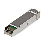 Picture of StarTech.com MSA Compliant SFP Transceiver Module - 100BASE-FX~MSA Uncoded SFP Module - 100BASE-FX - 100MbE Multi Mode Fiber (MMF) Optic Transceiver - 100Mb Ethernet SFP - LC 2km - 1310nm - DDM