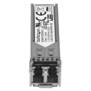 Picture of StarTech.com Juniper EX-SFP-1GE-SX Compatible SFP Transceiver Module - 1000BASE-SX~Juniper EX-SFP-1GE-SX Compatible SFP Module - 1000BASE-SX - 1GbE Multimode Fiber MMF Optic Transceiver - 1GE Gigabit Ethernet SFP - LC 550m - 850nm - DDM
