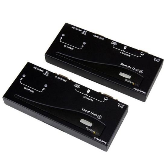Picture of StarTech.com Long Range USB VGA KVM Console Extender over Cat5 UTP - 1000 ft
