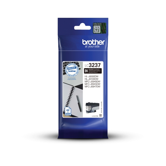 Picture of Brother LC3237BK ink cartridge 1 pc(s) Original Black