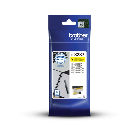 Picture of Brother LC3237Y ink cartridge 1 pc(s) Original Yellow