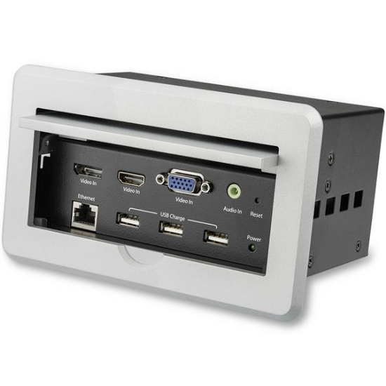 Picture of StarTech.com Conference Table Connectivity Box for A/V - 4K