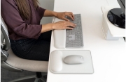Picture of Kensington ErgoSoft Mousepad with Wrist Rest For Standard Mouse Grey