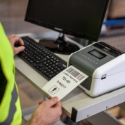 Picture of Brother TD-4550DNWB label printer Direct thermal 300 x 300 DPI 152 mm/sec Wired & Wireless Ethernet LAN Wi-Fi Bluetooth