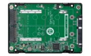Picture of QNAP QDA-A2MAR storage drive enclosure SSD enclosure Black M.2