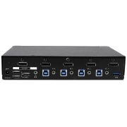 Picture of StarTech.com 4-Port DisplayPort KVM Switch - USB 3.0 - 4K 30Hz