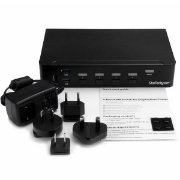 Picture of StarTech.com 4-Port DisplayPort KVM Switch - USB 3.0 - 4K 30Hz