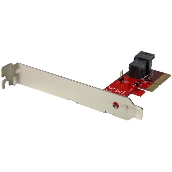 Picture of StarTech.com x4 PCI Express to SFF-8643 Adapter for PCIe NVMe U.2 SSD