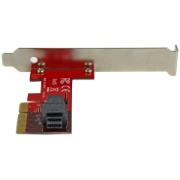 Picture of StarTech.com x4 PCI Express to SFF-8643 Adapter for PCIe NVMe U.2 SSD