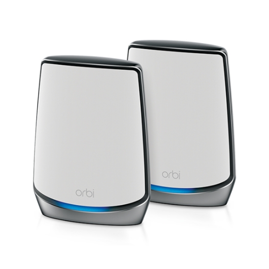 Picture of NETGEAR Orbi RBK852 AX6000 WiFi 6 Mesh System Tri-band (2.4 GHz / 5 GHz / 5 GHz) Wi-Fi 6 (802.11ax) Grey, White 8 Internal