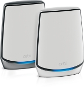 Picture of NETGEAR Orbi RBK852 AX6000 WiFi 6 Mesh System Tri-band (2.4 GHz / 5 GHz / 5 GHz) Wi-Fi 6 (802.11ax) Grey, White 8 Internal