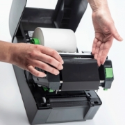 Picture of Brother TD-4420TN label printer Direct thermal / Thermal transfer 203 x 203 DPI 152 mm/sec Wired Ethernet LAN