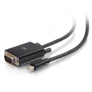 Picture of C2G 6ft Mini DisplayPort[TM] Male to VGA Male Active Adapter Cable - Black