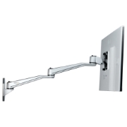 Picture of StarTech.com Wall Mount Monitor Arm - Articulating Ergonomic VESA Wall Mount Monitor Arm - 20" (52cm) Long - Single Display up to 34 inch - Swivel/Tilt/Rotate - Adjustable Screen Mount