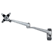 Picture of StarTech.com Wall Mount Monitor Arm - Articulating Ergonomic VESA Wall Mount Monitor Arm - 20" (52cm) Long - Single Display up to 34 inch - Swivel/Tilt/Rotate - Adjustable Screen Mount