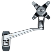 Picture of StarTech.com Wall Mount Monitor Arm - Articulating Ergonomic VESA Wall Mount Monitor Arm - 20" (52cm) Long - Single Display up to 34 inch - Swivel/Tilt/Rotate - Adjustable Screen Mount
