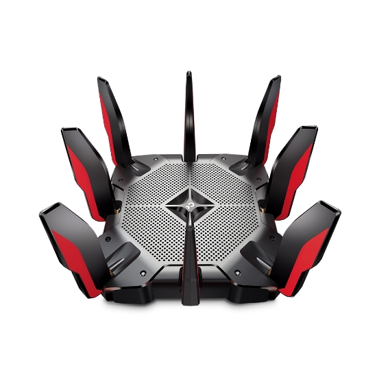 Picture of TP-Link Archer AX11000 wireless router Gigabit Ethernet Tri-band (2.4 GHz / 5 GHz / 5 GHz) Black