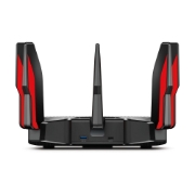 Picture of TP-Link Archer AX11000 wireless router Gigabit Ethernet Tri-band (2.4 GHz / 5 GHz / 5 GHz) Black