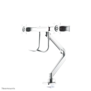 Picture of Neomounts NM-D775DXWHITE Monitor arm 10-32" - gas spring - Topfix - 180°-stop