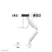 Picture of Neomounts NM-D775DXWHITE Monitor arm 10-32" - gas spring - Topfix - 180°-stop