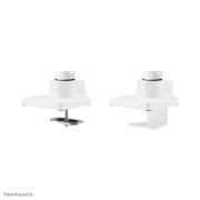Picture of Neomounts NM-D775DXWHITE Monitor arm 10-32" - gas spring - Topfix - 180°-stop