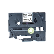 Picture of Brother TZE-R251 label-making tape Black on white