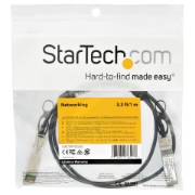Picture of StarTech.com Dell EMC DAC-SFP-10G-1M Compatible 1m 10G SFP+ to SFP+ Direct Attach Cable Twinax - 10GbE SFP+ Copper DAC 10 Gbps Low Power Passive Mini GBIC/Transceiver Module DAC