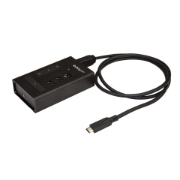 Picture of StarTech.com 4 Port USB C Hub - USB Type-C to 1x USB-C/3x USB-A - Commercial Metal USB 3.0 Hub - SuperSpeed USB 3.2 Gen 1 (5Gbps) - Self Powered - BC1.2 Fast Charge - Mountable/Rugged