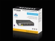 Picture of NETGEAR GS108Tv3 Managed L2 Gigabit Ethernet (10/100/1000) Grey