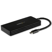 Picture of StarTech.com M.2 SSD Enclosure for M.2 SATA Drives - USB 3.1 (10Gbps) - USB-C